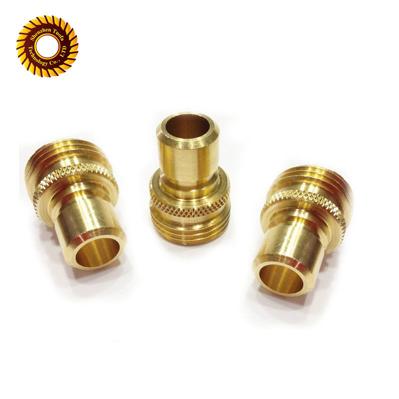 HPb62 HPb63 Brass CNC Machined Parts Copper Brass Turning Parts 0.05mm Tolerance