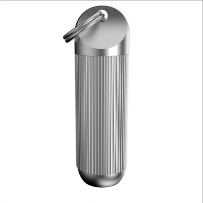 Recyclable Aluminum Alloy Pill Container Metal Box 2.5 Cm Case