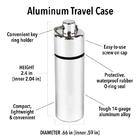 Earphone Aluminum Carrying Case Earphones Headset Parts Earplugs Cases