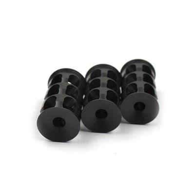 Black high Precision Fabrication Blocks HDPE ODM PPS Small Plastic Parts