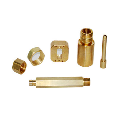 Brushed Finish Machining Milled Hard Anodizing 40um Brass CNC Turned Parts