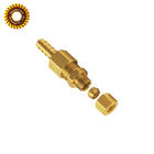 Sandblasted Metal Stamping Parts Ra3.2 Brass Tolerance 0.01mm
