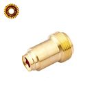 Construction Machining Milling Drilling 0.02mm Brass Spare Parts