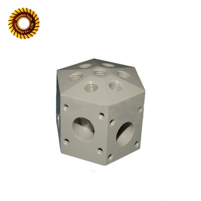 Abs Pp Pvc Broaching CNC Machining Plastic Parts Ra1.6 0.1mm Tolerance