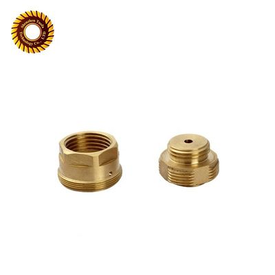 HPb62 HPb63 Brass CNC Turned Parts ANSI CMM For Electrical