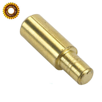 0.1mm Tolerance Copper Brass CNC Turning Parts OEM Machining