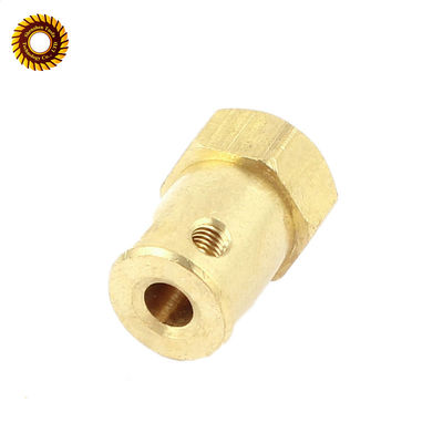 0.1mm Tolerance Copper Brass CNC Turning Parts OEM Machining