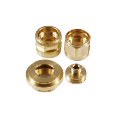 Brushed Finish Machining Milled Hard Anodizing 40um Brass CNC Turned Parts