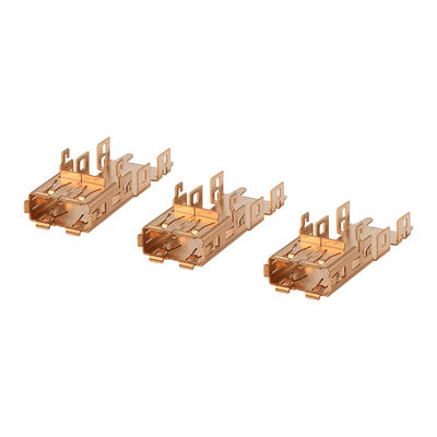 Printing Machined Ra1.6 Brass Replacement Parts for Refrigeration Connector