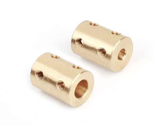 High Precision Brass CNC Turned Parts ANSI Machining Annealing T6 Ra3.2