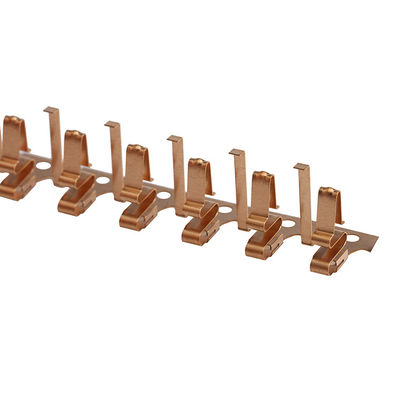 0.2mm Tolerance Ra1.1 Sheet Metal Stamping Parts Sandblast Anodize CNC Brass Parts