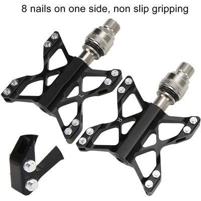 Non Slip Aluminum Alloy Stable Quick Release Bicycle Mountain Bike Pedals